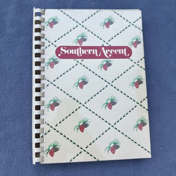 VTG COOKBOOK Southern Accent Junior League Pine Bluff Arkansas 1976/ 1985 6th Ed - Picture 1 of 10